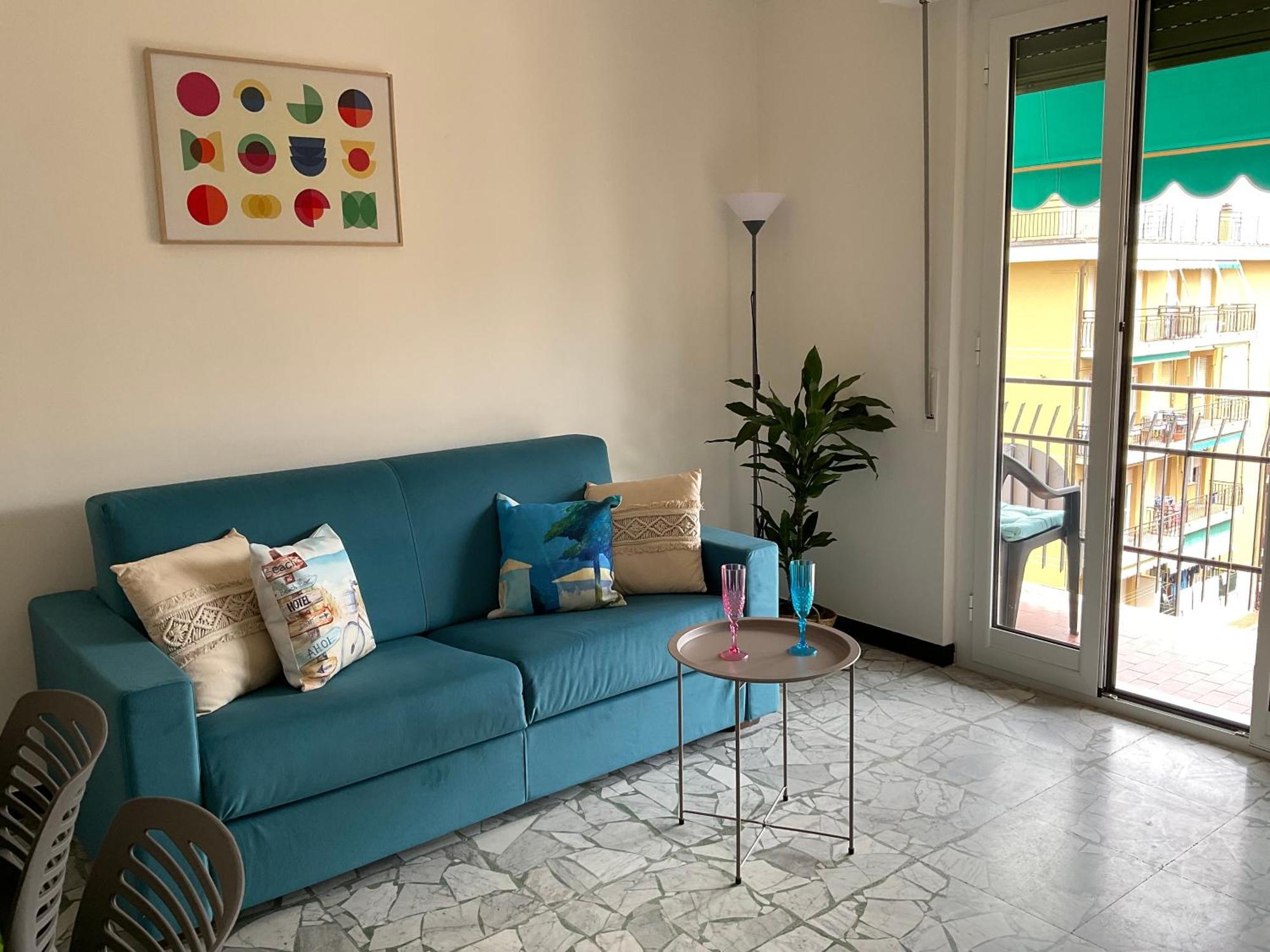 Apartment Vista Mare A 150 Mt Dalla - Free Parking E Ac Pietra Ligure